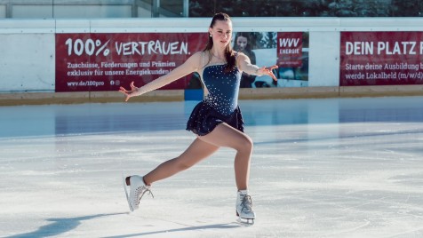 Eiskunstläuferin