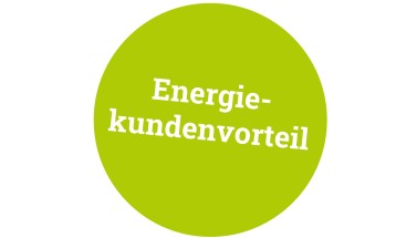 Störer Energiekundenvorteil