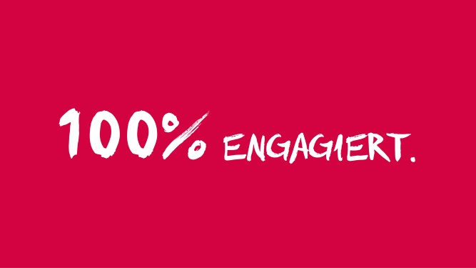 100 % engagiert