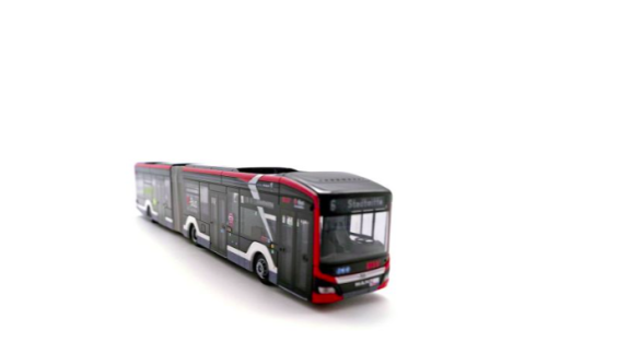 Modellfahrzeug E-Bus MAN