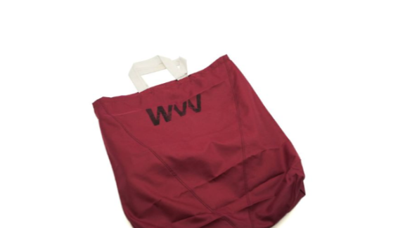 dunkelrote WVV Tasche