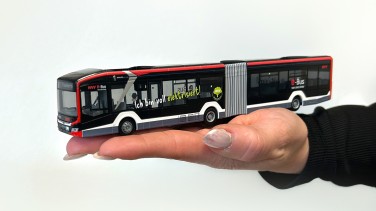 Adventskalender im WVV-Fahrscheinautomaten-Design