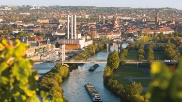Blick auf Würzburg