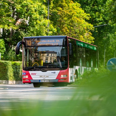 Bus auf der Linie 13