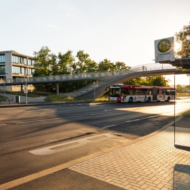 Bus am Campus Hubland