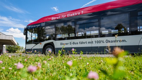 Elektrobus WVV Würzburg