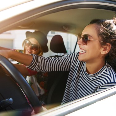 Carsharing Ausflug Freundinnen