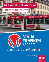 Social Media Beitrag Mainfranken Messe Kombi-Ticket