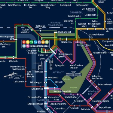 Liniennetzplan Nachtbusse